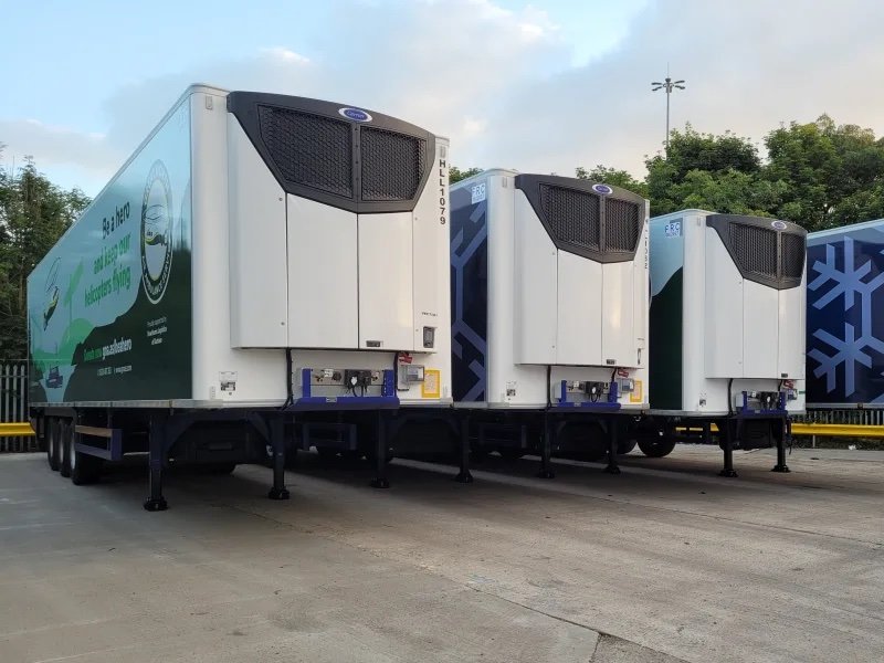 Hawthorns Logistics’ Refrigerated Fleet Now 100% Carrier-cooled with Delivery of Carrier Transicold Vector HE 19 Units